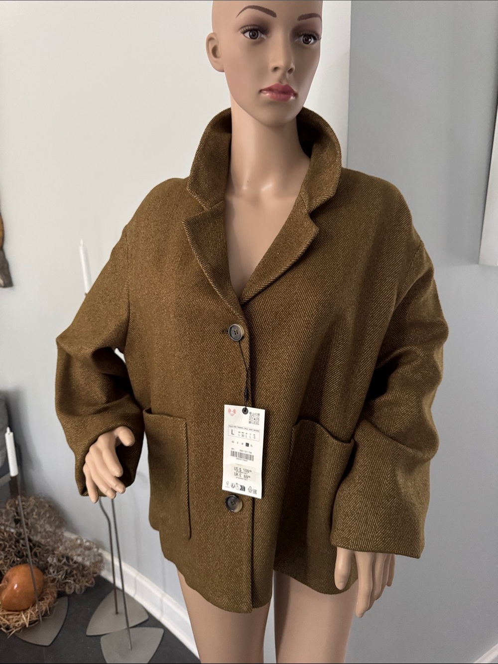 NWT Zara Blazer Jacket